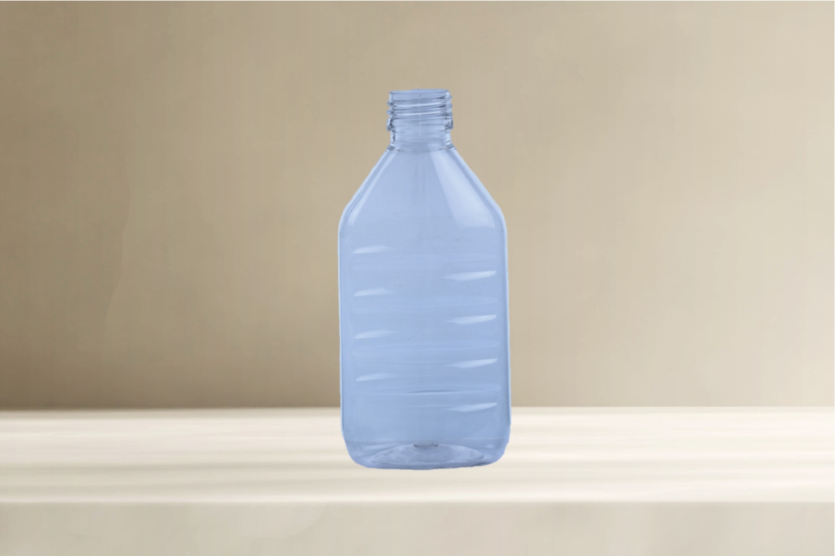 Oval Strip Shape Pet Bottle 180ml  