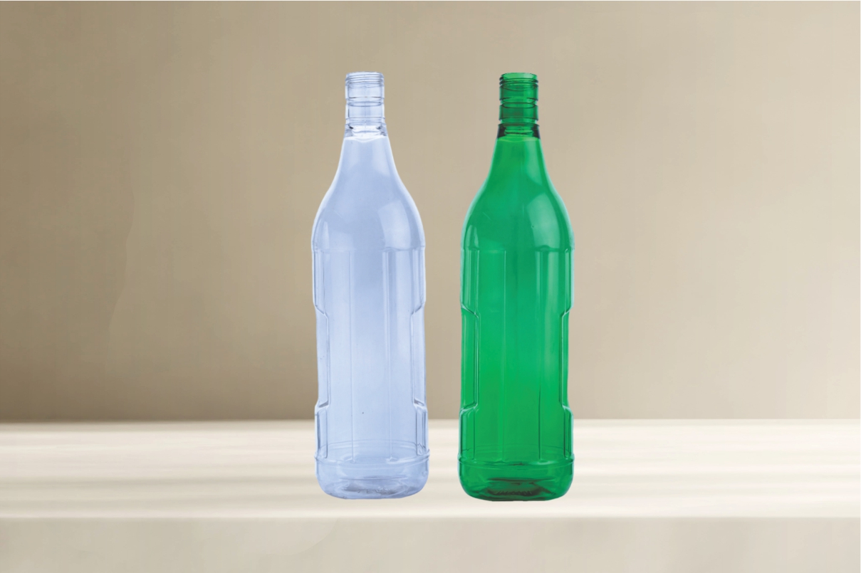 Crystal Edge Shape Pet Bottle 1000ml 
