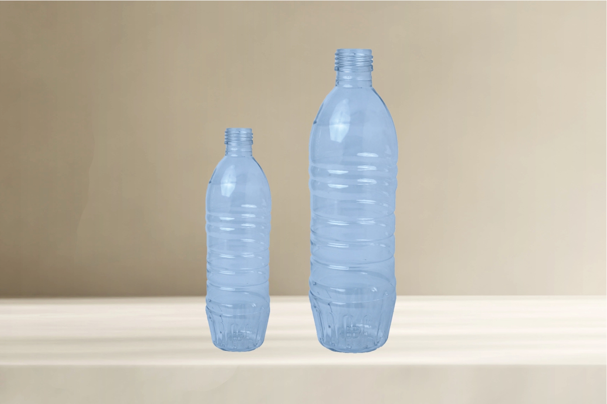 Round Strip Shape Pet Bottles 500ml & 1000ml