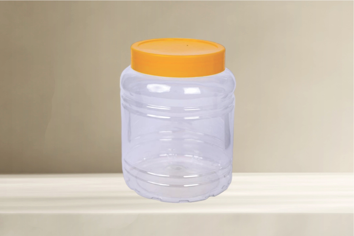 Round Strip Pet Jar 3000ml