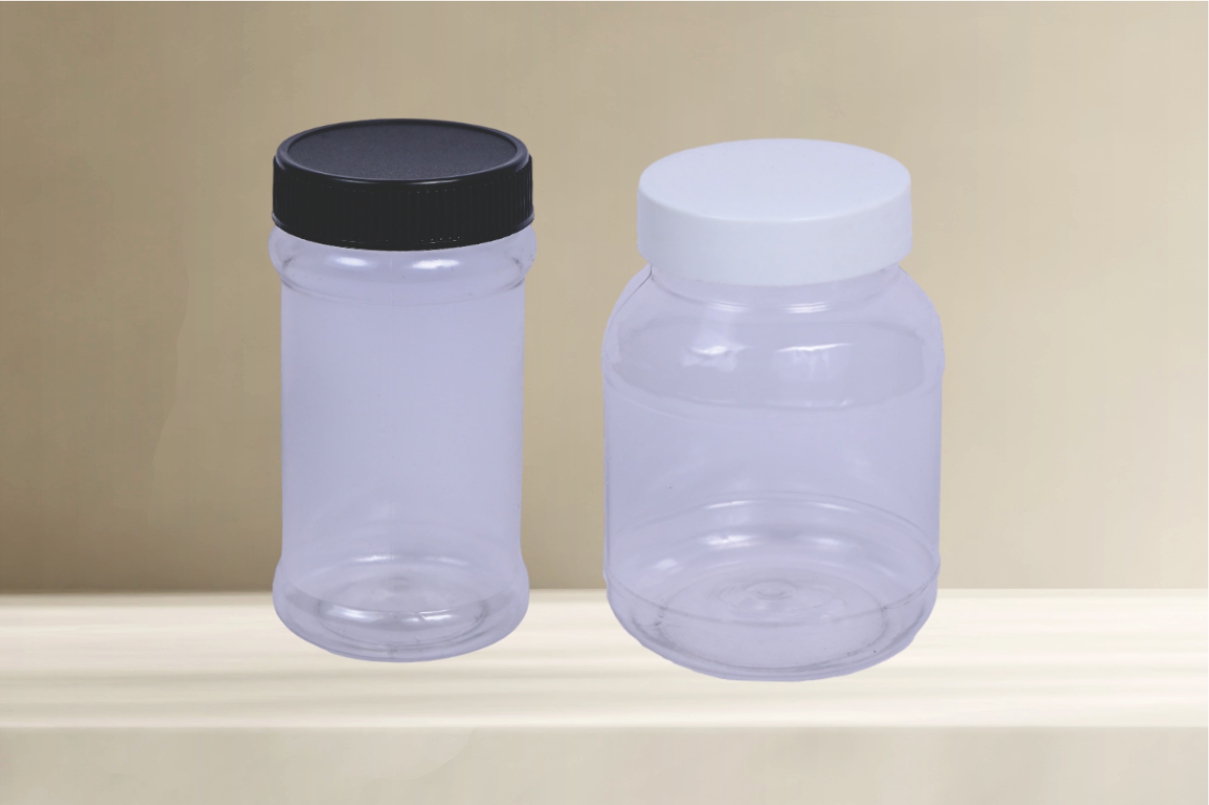 Round Shape Pet Jar 250ml - 300ml 