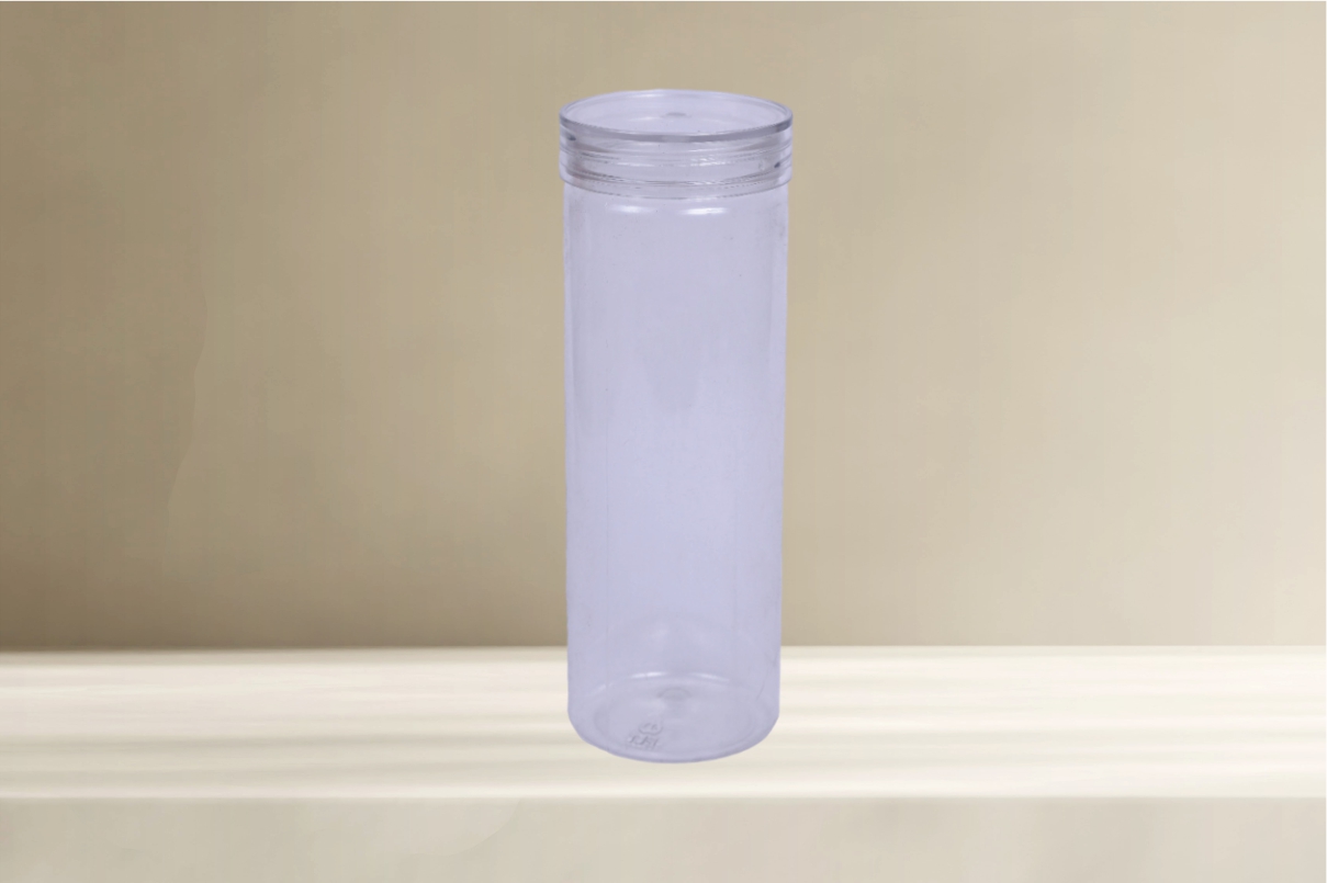 Cylindrical Shape Pet Jar 400ml