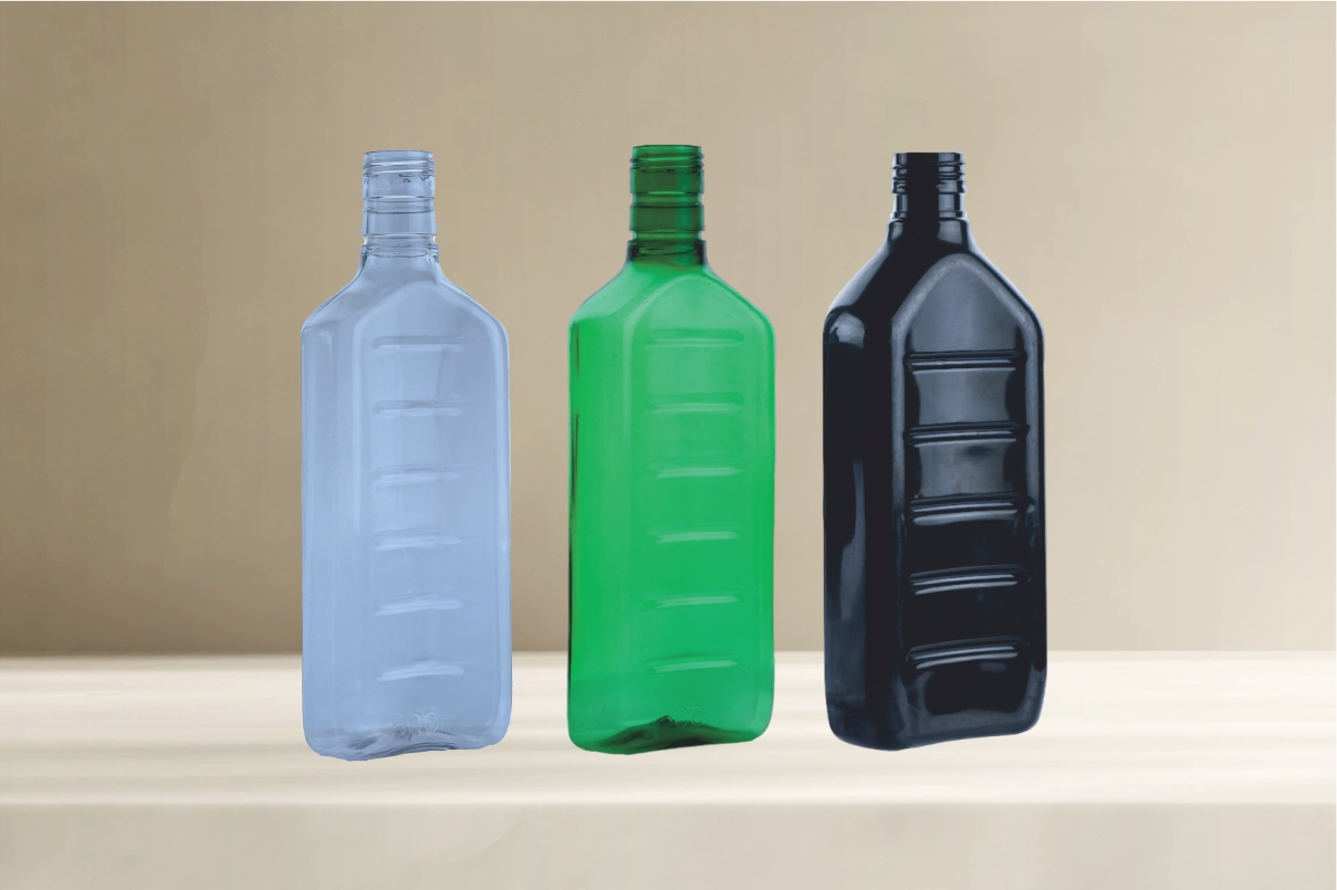 Kidney Shape Long Neck  Pet Bottle 500ml