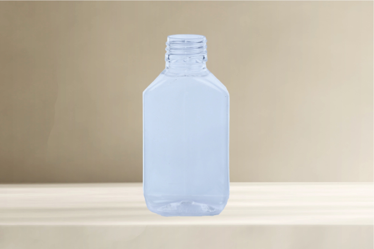 Square-shape Pet Bottle For Liquor 60ml 